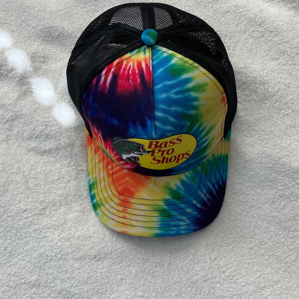 Bass Pro Shops Rainbow Tie-Dye Hat
